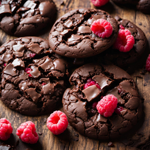 Load image into Gallery viewer, Raspberry & Chocolate Cookies