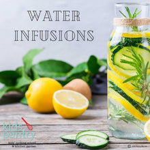 Load image into Gallery viewer, Water infused recipes